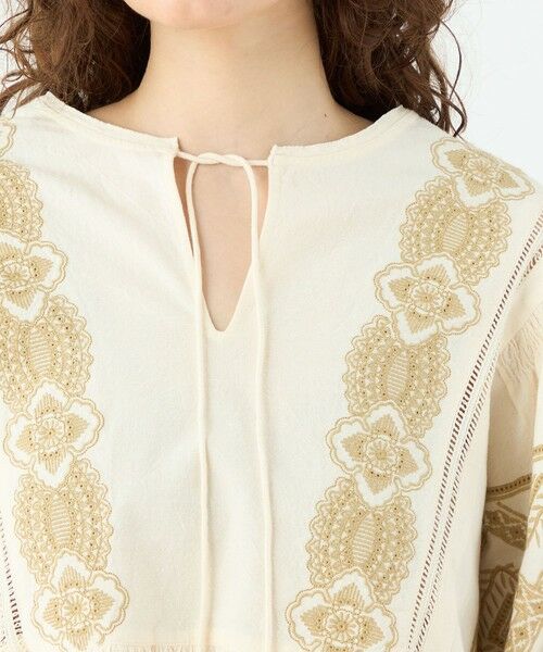TOMORROWLAND / トゥモローランド シャツ・ブラウス | コットンエンブロイダリー ボリュームスリーブブラウス | 詳細5