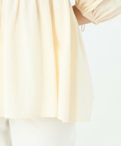 TOMORROWLAND / トゥモローランド シャツ・ブラウス | コットンエンブロイダリー ボリュームスリーブブラウス | 詳細7