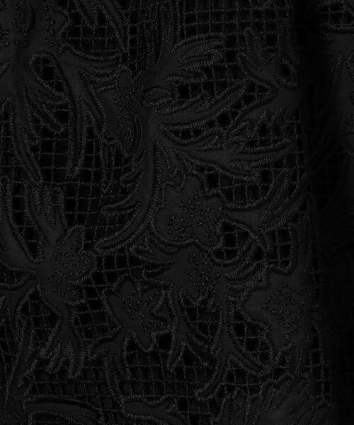 TOMORROWLAND / トゥモローランド キャミソール・チューブトップ | コットンエンブロイダリー ペプラムキャミソール | 詳細9