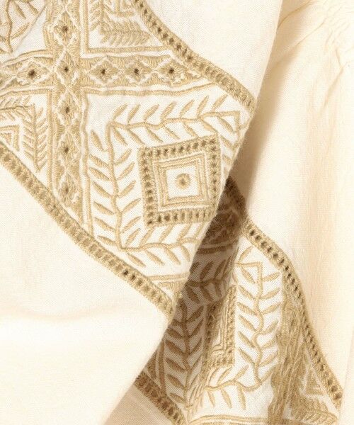 TOMORROWLAND / トゥモローランド ロング・マキシ丈ワンピース | コットンエンブロイダリー ボリュームスリーブワンピース | 詳細10