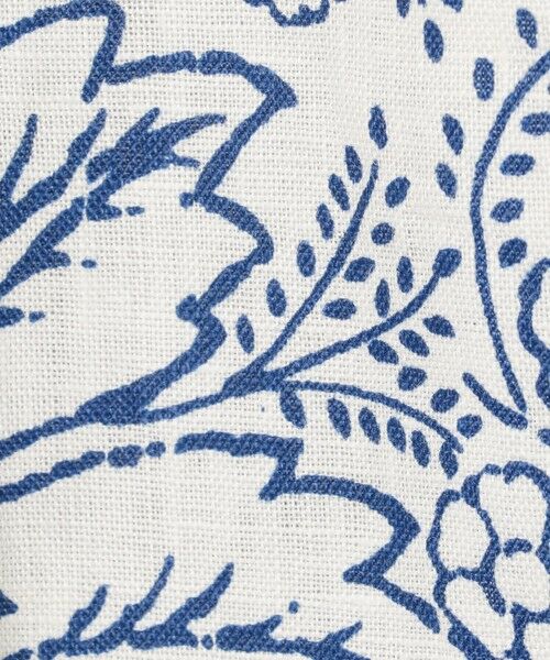 TOMORROWLAND / トゥモローランド ミニ丈・ひざ丈ワンピース | リネンプリント エプロンワンピース | 詳細10