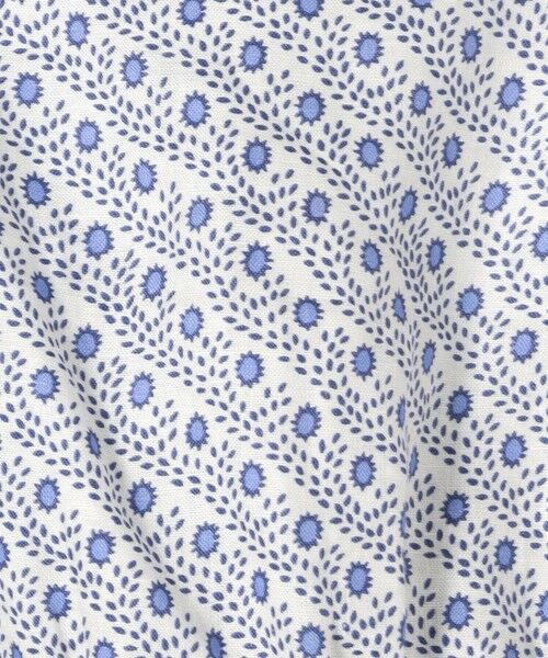 TOMORROWLAND / トゥモローランド ミニ丈・ひざ丈ワンピース | リネンプリント エプロンワンピース | 詳細9