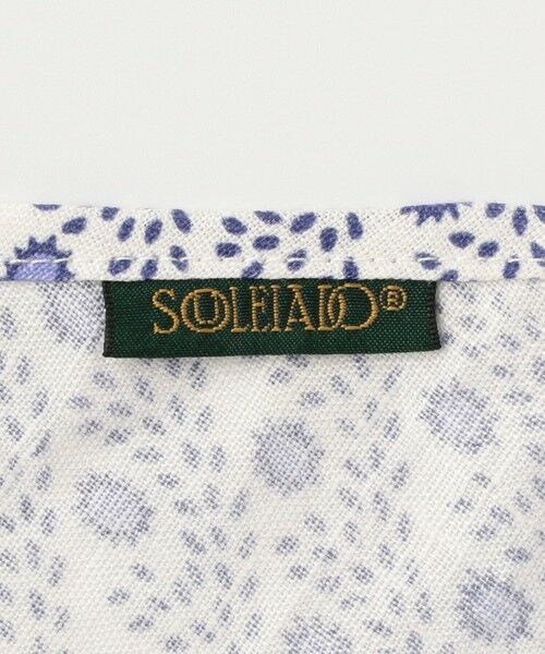 TOMORROWLAND / トゥモローランド マフラー・ショール・スヌード・ストール | SOULEIADO リネンプリント バブーシュカ | 詳細9