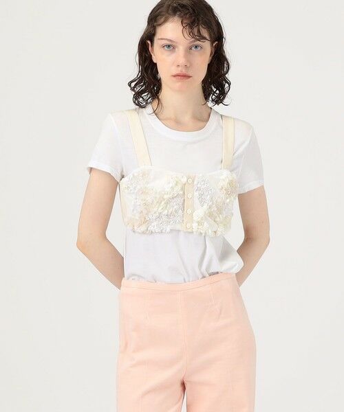 TOMORROWLAND / トゥモローランド シャツ・ブラウス（半袖以外） | PLAN C EMB TOP エンブロイダリービスチェトップ | 詳細2