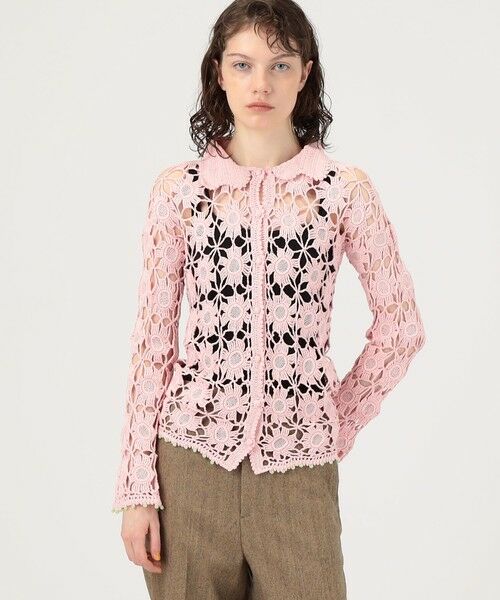 TOMORROWLAND / トゥモローランド カーディガン・ボレロ | MOZHDEH MATIN FLOWER レースブラウス | 詳細2