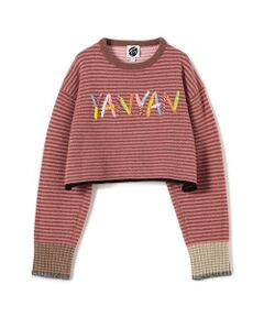 TOMORROWLAND / トゥモローランド ニット・セーター | YAN YAN LOGO LS CROP TOP