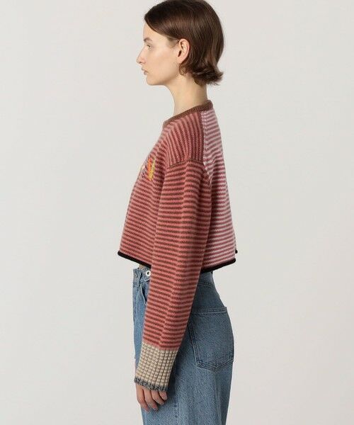 TOMORROWLAND / トゥモローランド ニット・セーター | YAN YAN LOGO LS CROP TOP | 詳細3