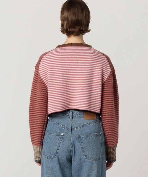 TOMORROWLAND / トゥモローランド ニット・セーター | YAN YAN LOGO LS CROP TOP | 詳細4