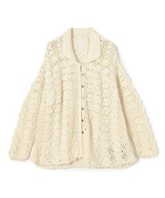 TOMORROWLAND / トゥモローランド カーディガン・ボレロ | RAffa MOLINA アルパカ クロシェカーディガン