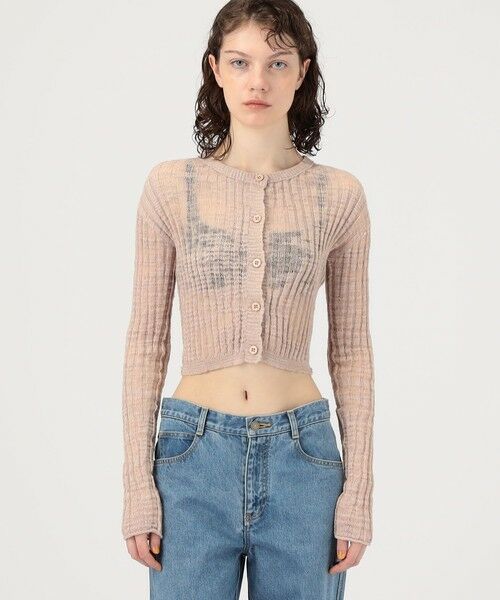 セール】 Acne Studios FN-WN-KNIT000585 シアーリブ