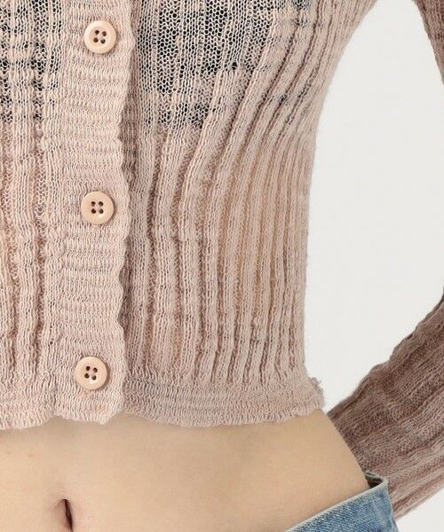TOMORROWLAND / トゥモローランド カーディガン・ボレロ | Acne Studios FN-WN-KNIT000585 シアーリブカーディガン | 詳細8