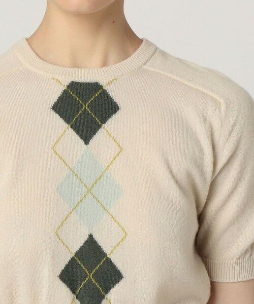 TOMORROWLAND / トゥモローランド ニット・セーター | FUMIKA_UCHIDA CASHMERE ARGYLR SW | 詳細5