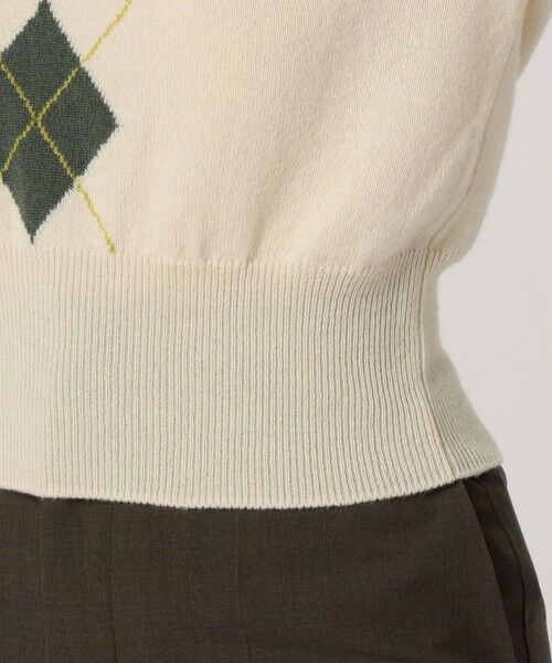 TOMORROWLAND / トゥモローランド ニット・セーター | FUMIKA_UCHIDA CASHMERE ARGYLR SW | 詳細8