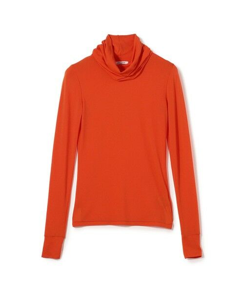 TOMORROWLAND / トゥモローランド カットソー（半袖以外） | FUMIKA_UCHIDA NYLON RIBBED NECK（27 オレンジ）