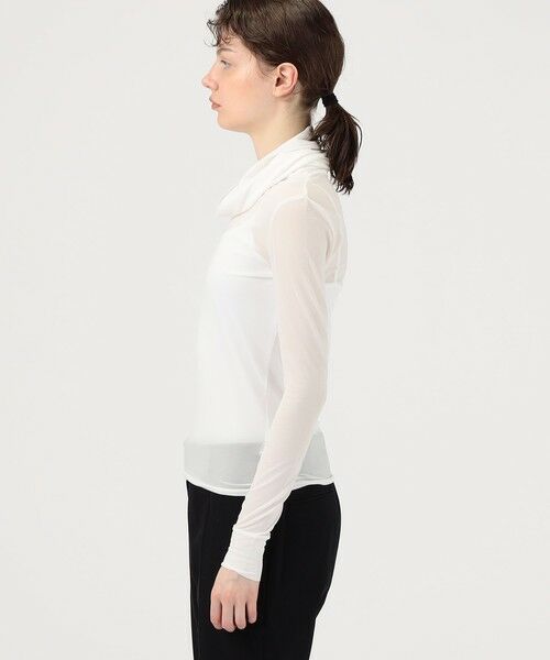 TOMORROWLAND / トゥモローランド カットソー（半袖以外） | FUMIKA_UCHIDA NYLON RIBBED NECK | 詳細3