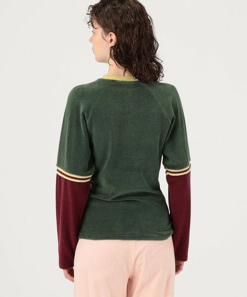 FUMIKA_UCHIDA 23AW Pile Switching Tシャツ M セール】 FUMIKA_UCHIDA PILE SWITCHING （カットソー（半袖以外