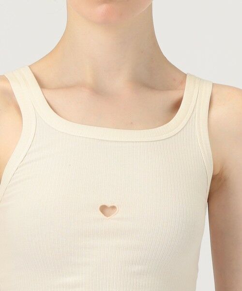 TOMORROWLAND / トゥモローランド タンクトップ | BASE RANGE HEART タンクトップ | 詳細5