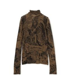 Acne Studios プリント タートルネックプルオーバー