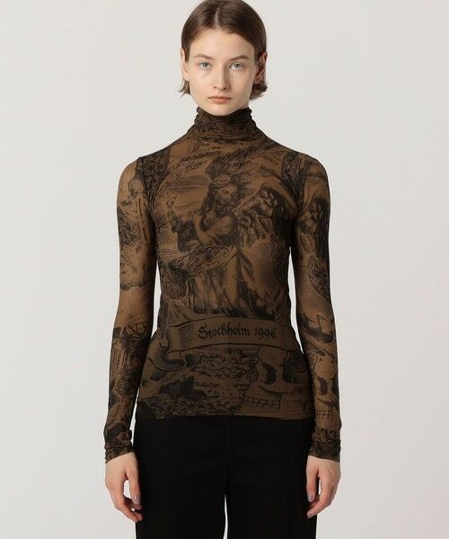 TOMORROWLAND / トゥモローランド カットソー（半袖以外） | Acne Studios プリント タートルネックプルオーバー | 詳細2