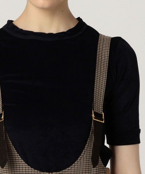 TOMORROWLAND / トゥモローランド サロペット・オールインワン | FUMIKA_UCHIDA HOUNDSTOOTH サロペット | 詳細4