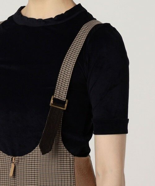 TOMORROWLAND / トゥモローランド サロペット・オールインワン | FUMIKA_UCHIDA HOUNDSTOOTH サロペット | 詳細6