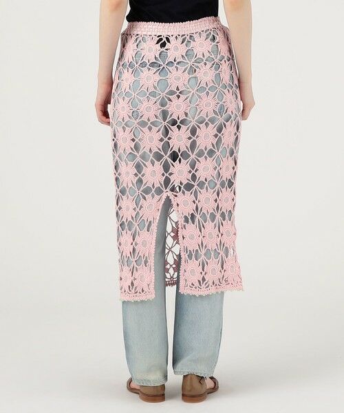 TOMORROWLAND / トゥモローランド ロング・マキシ丈スカート | MOZHDEH MATIN FLOWER LACE SKIRT | 詳細4