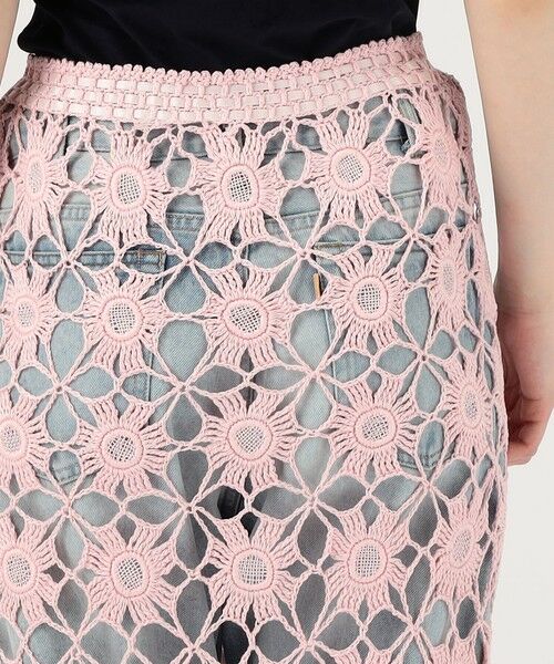 TOMORROWLAND / トゥモローランド ロング・マキシ丈スカート | MOZHDEH MATIN FLOWER LACE SKIRT | 詳細6