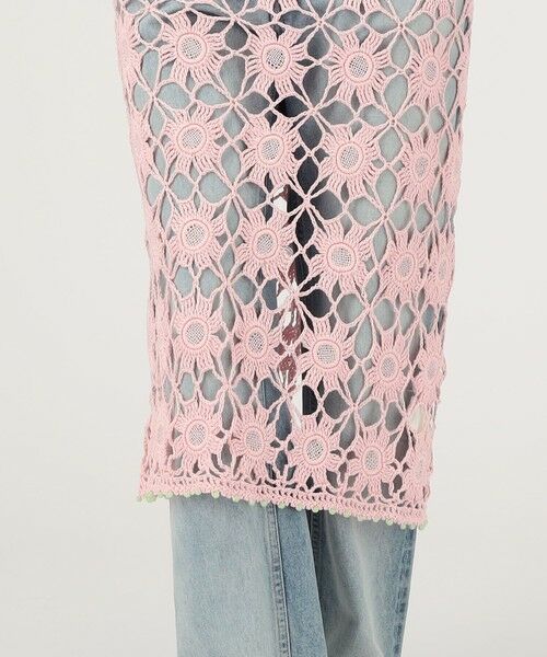 TOMORROWLAND / トゥモローランド ロング・マキシ丈スカート | MOZHDEH MATIN FLOWER LACE SKIRT | 詳細7