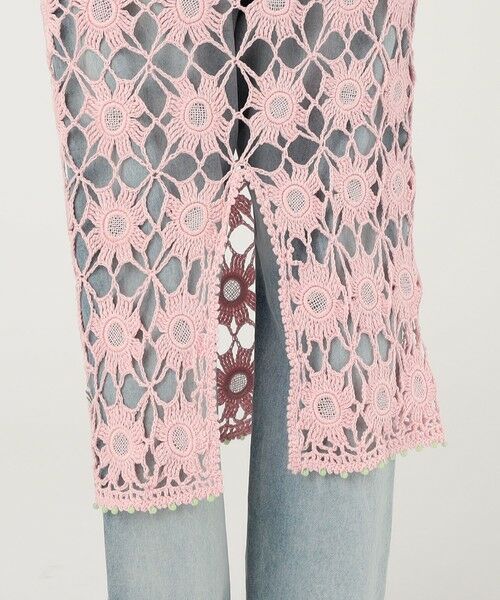 TOMORROWLAND / トゥモローランド ロング・マキシ丈スカート | MOZHDEH MATIN FLOWER LACE SKIRT | 詳細8