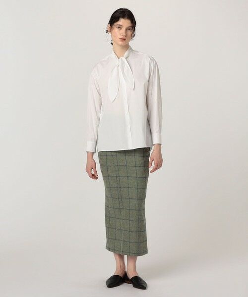 TOMORROWLAND / トゥモローランド ロング・マキシ丈スカート | MARINA YEE BILLIE ウール Iラインスカート | 詳細1