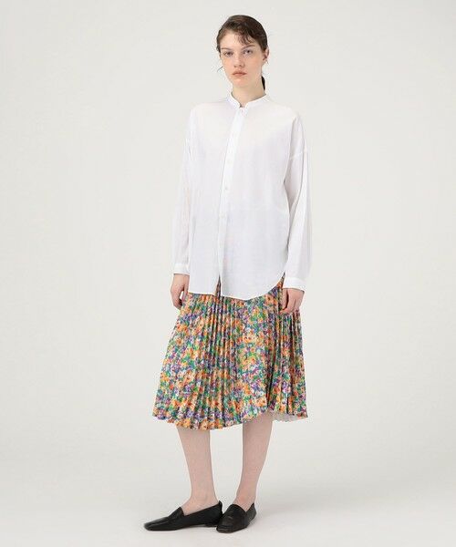 TOMORROWLAND / トゥモローランド ミニ・ひざ丈スカート | PLAN C PLEATED SKIRT | 詳細1