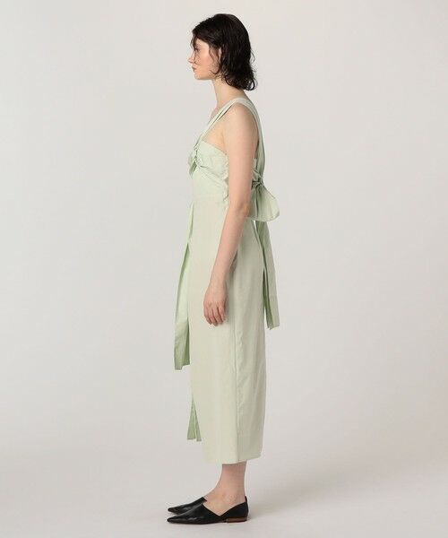 [Cecilie Bahnsen]ティルデドレス TILDE | DRESS BLOSSOM MATELASSÉ BLACK