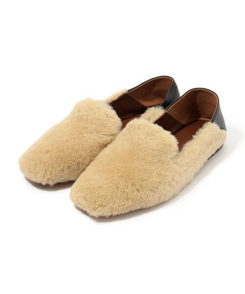 TOMORROWLAND / トゥモローランド フラットシューズ | WALES BONNER Fur slip on | 詳細1