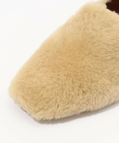 TOMORROWLAND / トゥモローランド フラットシューズ | WALES BONNER Fur slip on | 詳細5