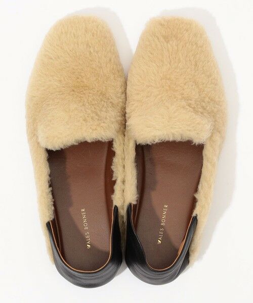 TOMORROWLAND / トゥモローランド フラットシューズ | WALES BONNER Fur slip on | 詳細7