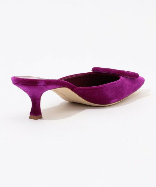 セール】 MANOLO BLAHNIK MAYSALE VELVET （サンダル