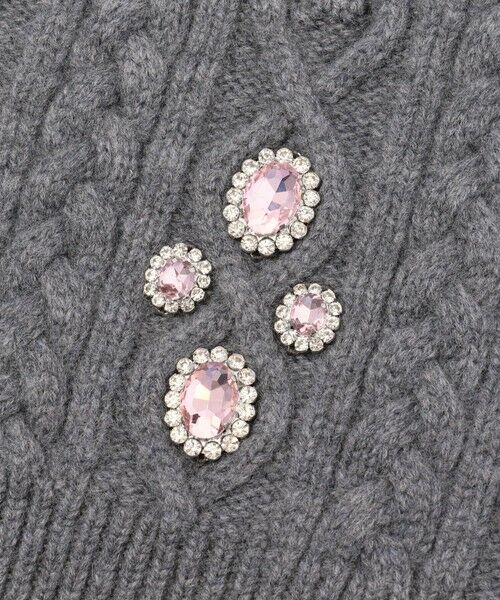 TOMORROWLAND / トゥモローランド マフラー・ショール・スヌード・ストール | Rabanne ACCESSOIRES TEX ケーブルニットマフラー | 詳細2