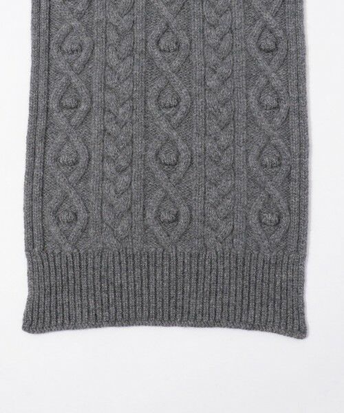 TOMORROWLAND / トゥモローランド マフラー・ショール・スヌード・ストール | Rabanne ACCESSOIRES TEX ケーブルニットマフラー | 詳細3