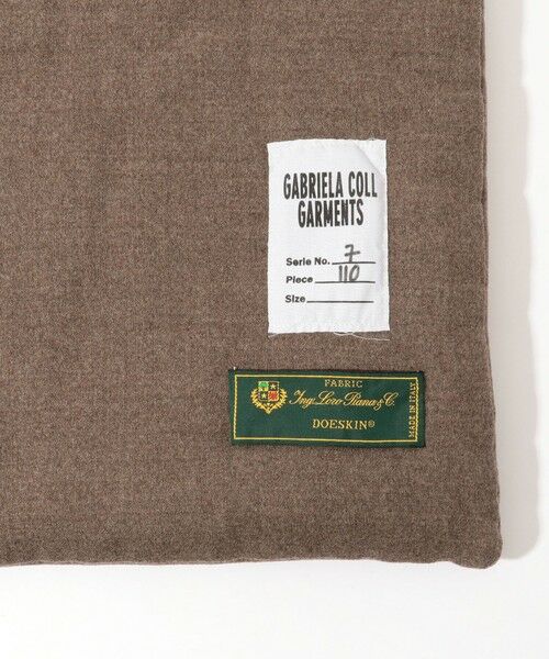 TOMORROWLAND / トゥモローランド マフラー・ショール・スヌード・ストール | GABRIELA COLL GARMENTS NO.110 LORO PIANA ウール パデッドマフラー | 詳細2