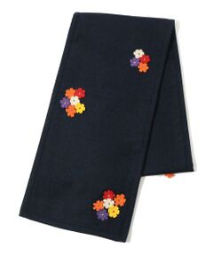 TOMORROWLAND / トゥモローランド マフラー・ショール・スヌード・ストール | BODE DANTHUS APPLIQUE フラワーモチーフマフラー