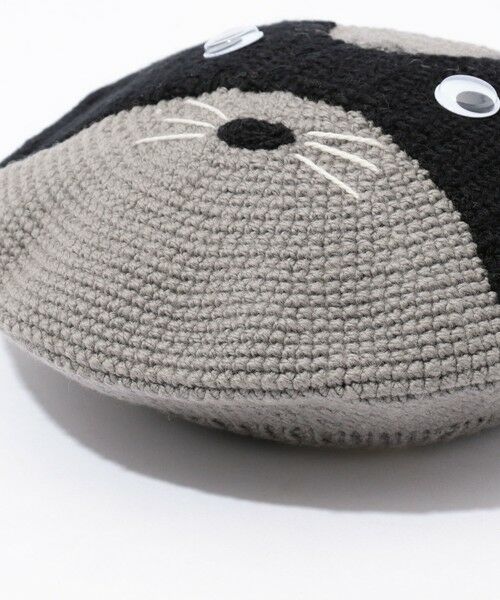 TOMORROWLAND / トゥモローランド ハンチング・キャスケット・ベレー帽 | BODE RACOON BERET | 詳細4