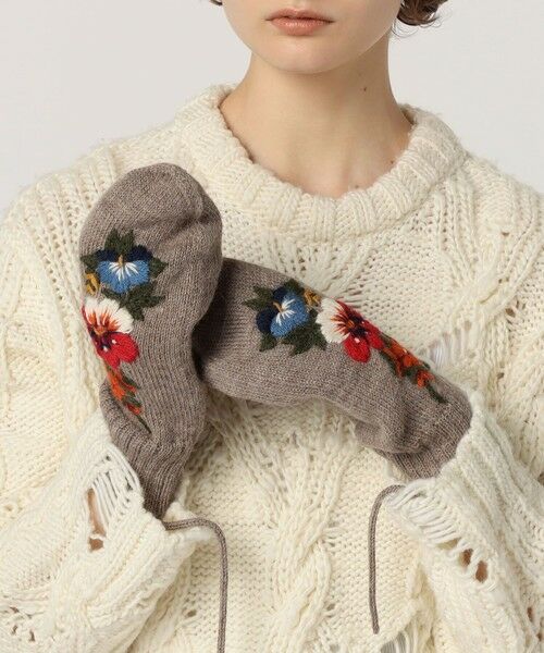 TOMORROWLAND / トゥモローランド 手袋 | BODE WILDFLOWER MITTEN | 詳細1