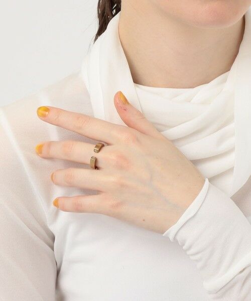 TOMORROWLAND / トゥモローランド リング | TOM WOOD Split Ring Gold Diamond | 詳細1