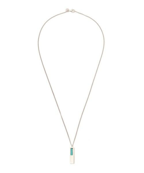 新品正規品 Tom Wood マラカイト ペンダントネックレス セール】 TOM WOOD Cube Pendant マラカイト ネックレス