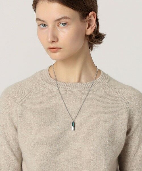 Tom Wood マラカイト ペンダントネックレス セール】 TOM WOOD Cube Pendant マラカイト ネックレス