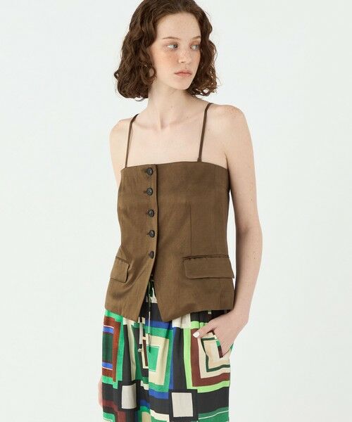 TOMORROWLAND / トゥモローランド その他トップス | シャイニーカルゼ ビスチェ | 詳細2