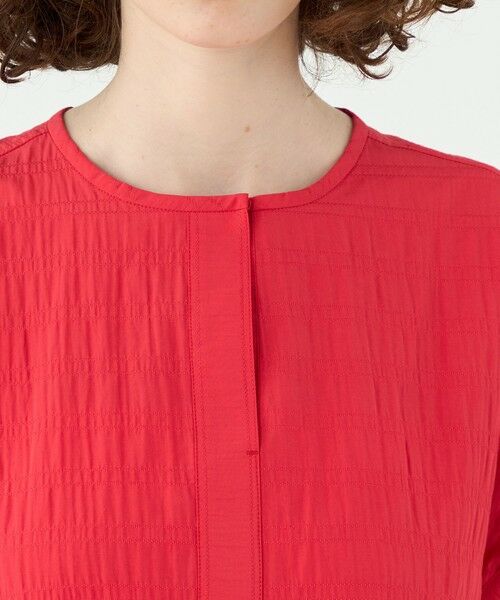 TOMORROWLAND / トゥモローランド シャツ・ブラウス | ボーダーサッカー サックブラウス | 詳細5