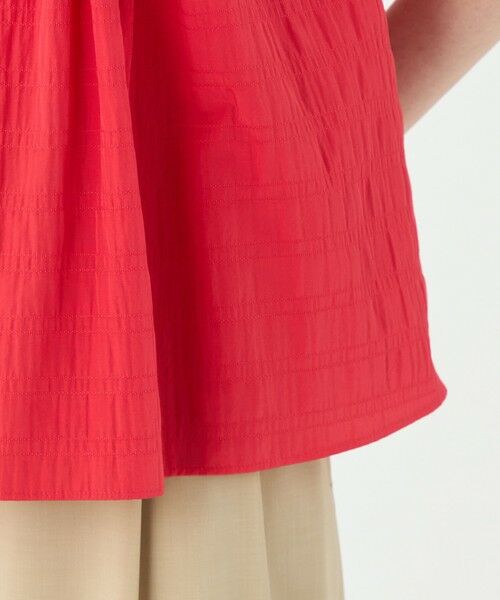 TOMORROWLAND / トゥモローランド シャツ・ブラウス | ボーダーサッカー サックブラウス | 詳細7