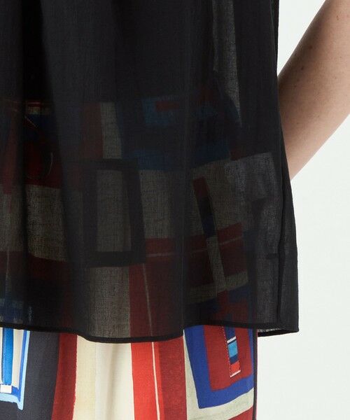 TOMORROWLAND / トゥモローランド シャツ・ブラウス | コットンクレープ Vネックブラウス | 詳細7