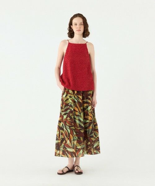 TOMORROWLAND / トゥモローランド キャミソール・チューブトップ | ファンシーヤーンツイード アメリカンスリーブキャミソール | 詳細1